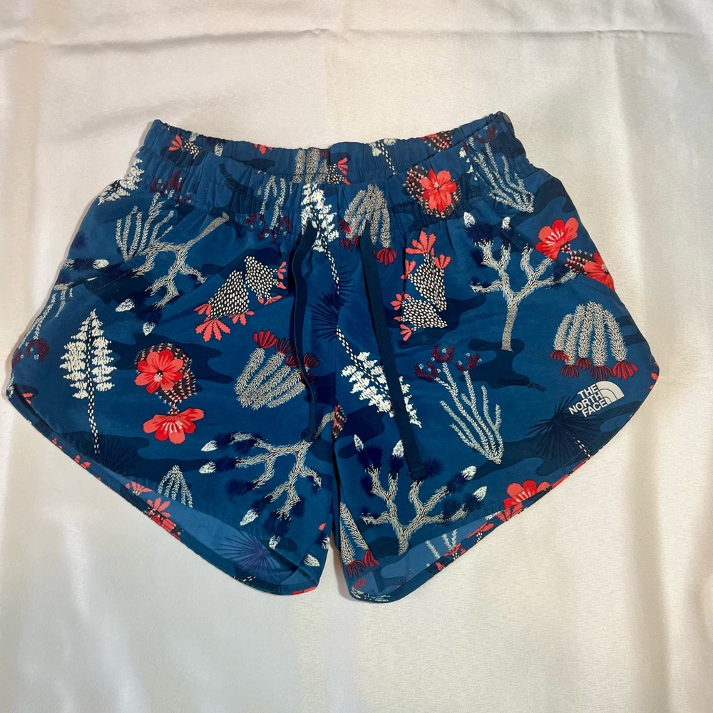 The North Face Class V Women's Blue  Flashdry Shorts Sz XS